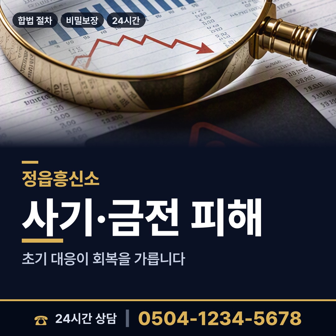 정읍 덕천면 탐정사무소 상담 안내